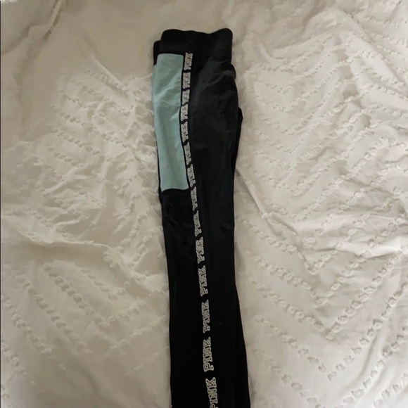 Pink Victoria’s Secret leggings - Picture 2 of 3
